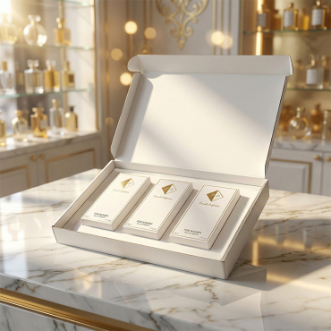 French Perfumes ajándékcsomagolás (üres)