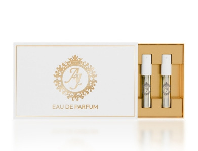 „AJ Deluxe esti illatok – mini változatok nőknek és férfiaknak”